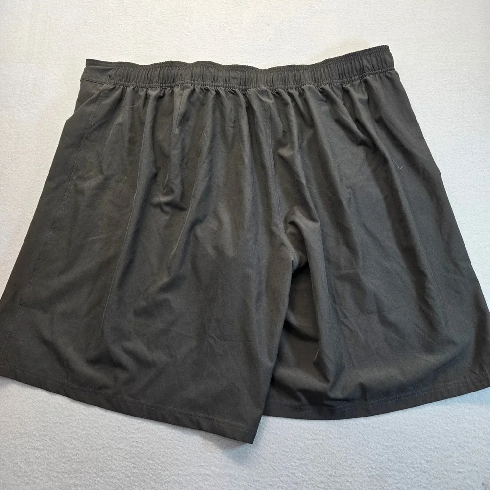 Maui Rippers Mens Black Board Shorts Swim Trunks Cargo Pocket Size 4X Stretch